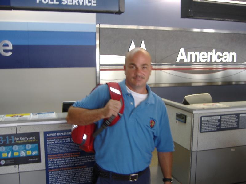 Rob providing a medical escort service to New York